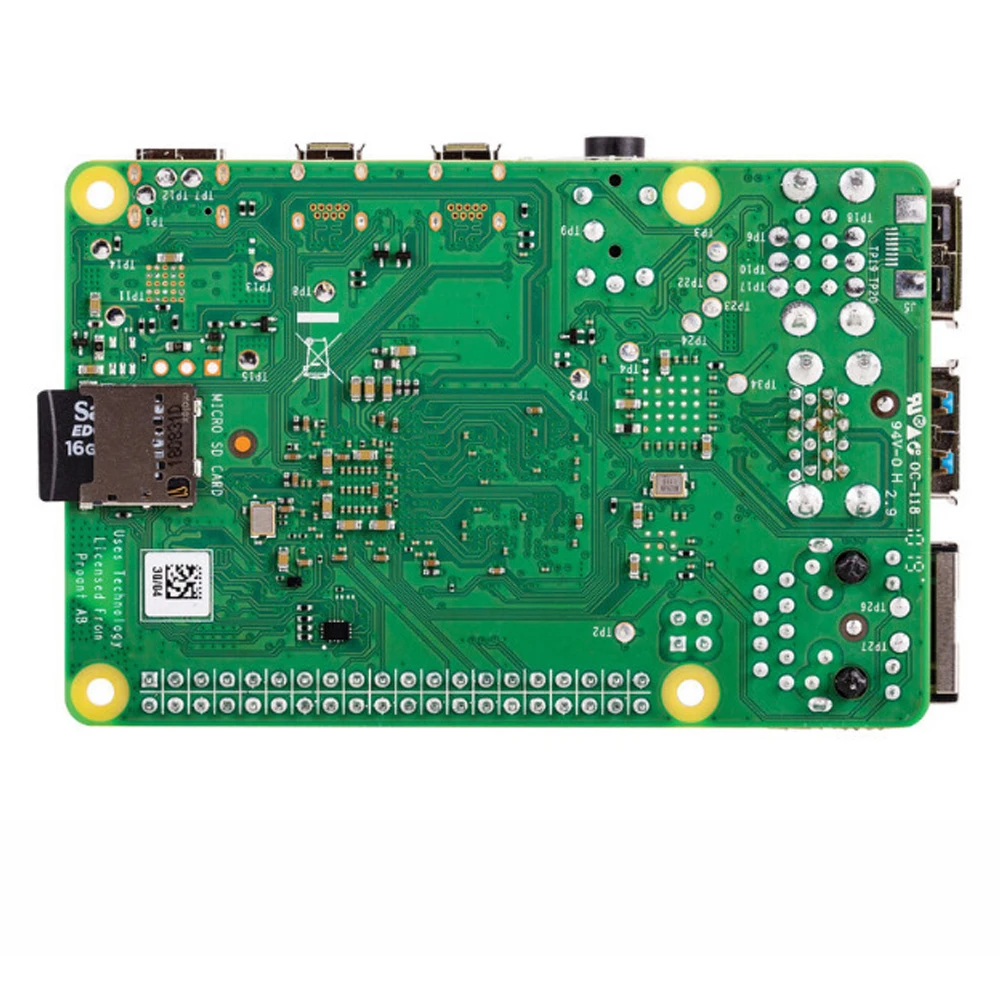 Raspberry Pi 4 Model B с 1/2/4GB Оперативная память BCM2711 Quad core Cortex-A72 ARM v8 1,5 ГГц Поддержка 2,4/5,0 ГГц WI-FI Bluetooth 5,0