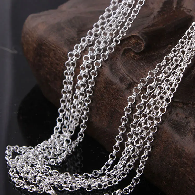 jewellery Silver Color 0 style chain wholesale chain for women have