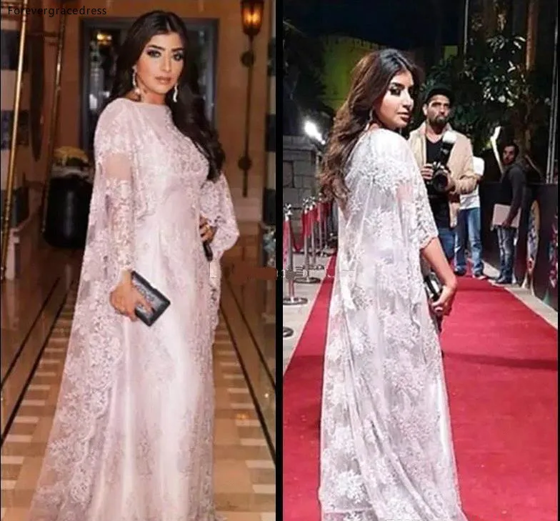 

Arabic Dubai Muslim Evening Dresses 2019 High Quality Red Carpet Celebrity Formal Holiday Wear Celebrity Party Gowns Plus Size