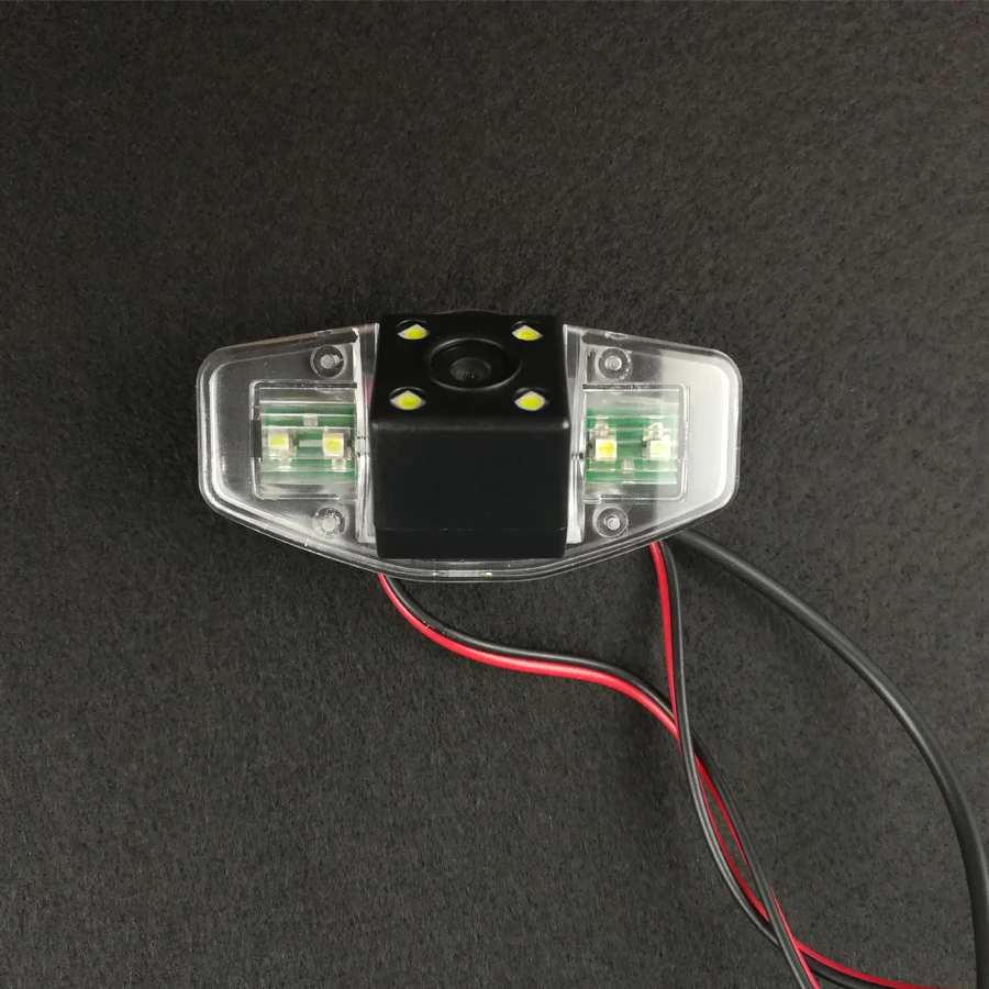 Автомобильная CCD Рыбий глаз 4 8 12 LED ночное видение камера заднего вида