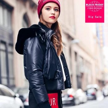 

2020 new 90% duck down coat fashion brand hooded short down jacket women's fashion letters on the back good quality coat wj2120