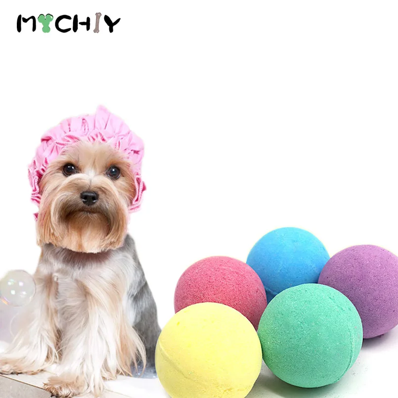 Bath Fizzer Bombs for Cats Dogs Clean Tools Grooming Products