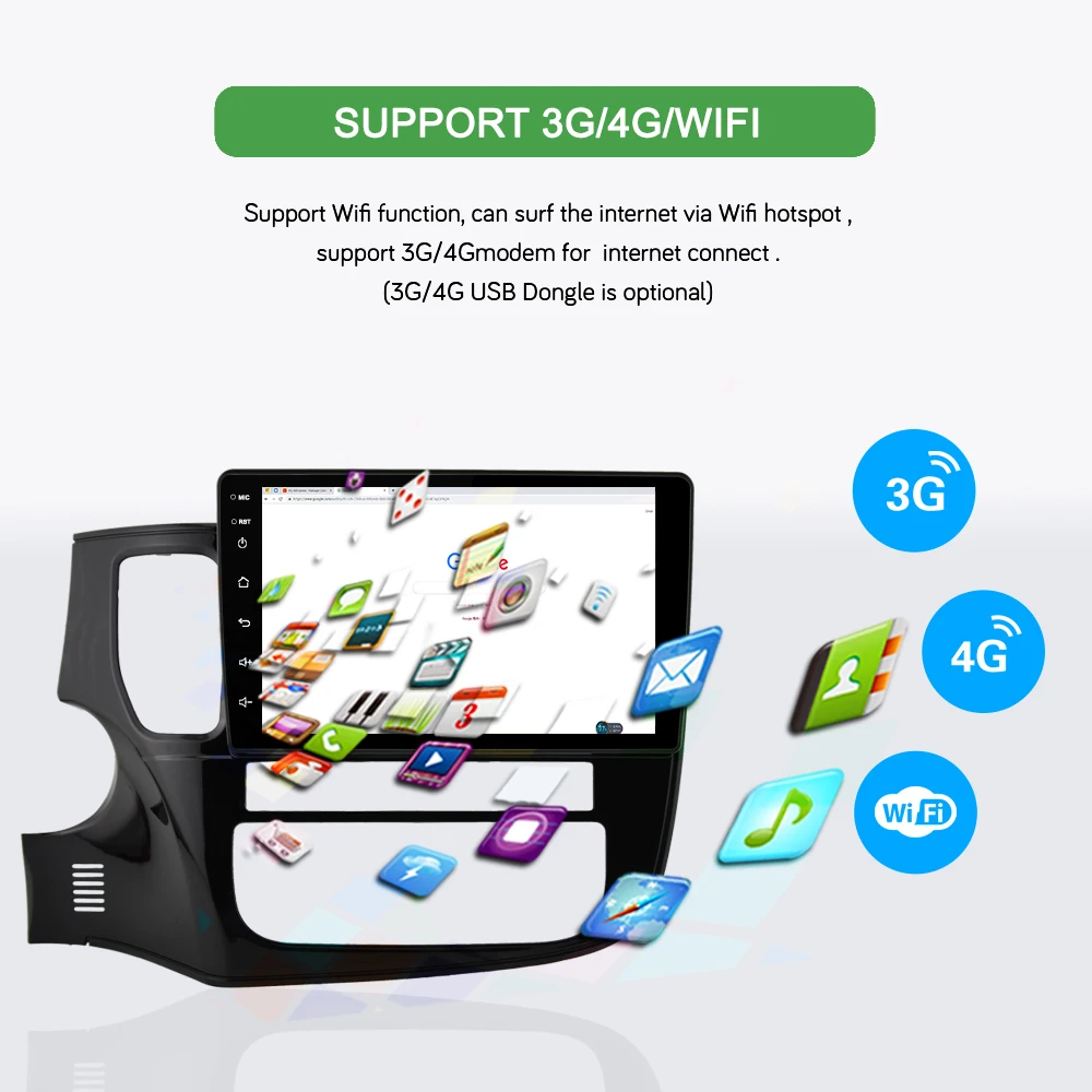 Sale Bonroad 2din Android 9.0 Car Multimedia Playr For Mitsubishi Outlander 3 2012-2018 GPS Navigation Radio With 4G 12 Sale Bonroad 2din Android 9.0 Car Multimedia Playr For Mitsubishi Outlander 3 2012-2018 GPS Navigation Radio With 4G 12