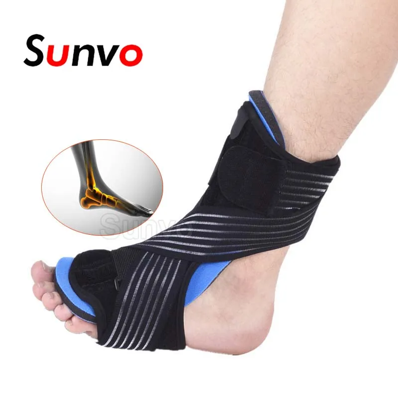  Insole Plantar Fasciitis Dorsal Night Day Splint Foot Orthosis Stabilizer SockStraps Protector Foot