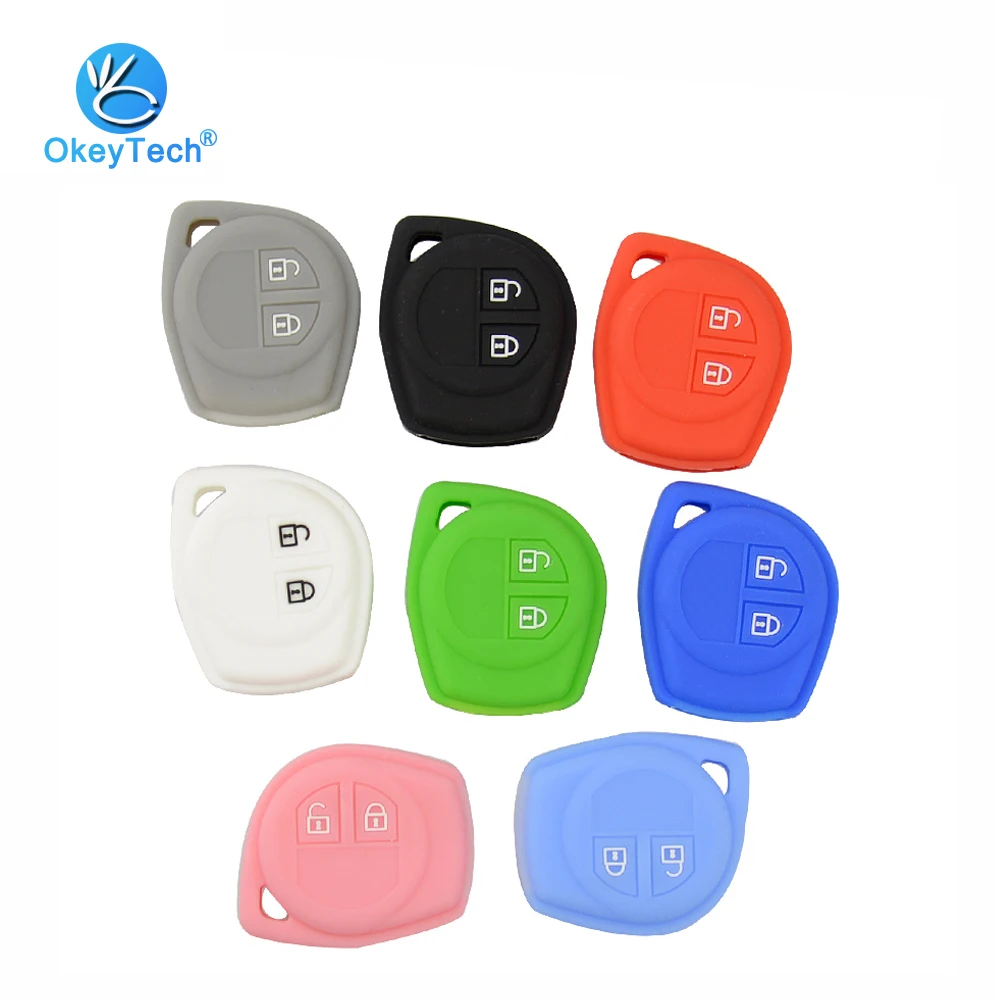 Silicone Skin Case Cover fit for SUZUKI Swift SX4 Liana Jimny Alto Remote Key WT Silicone Skin Case Cover fit for SUZUKI Swift SX4 Liana Jimny Alto Remote Key WT