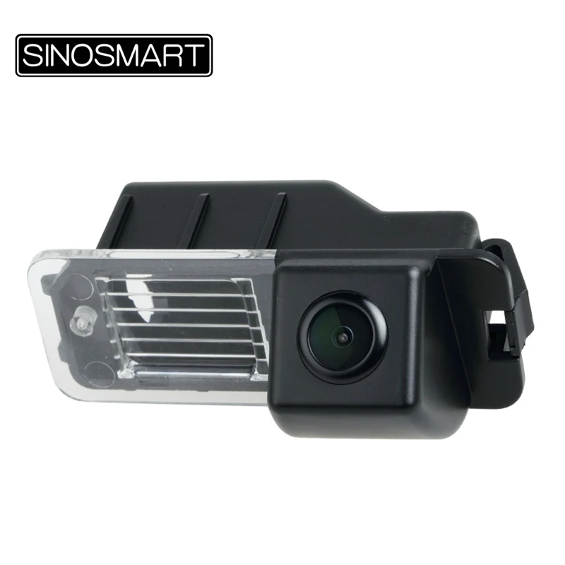 

SINOSMART In Stock HD Car Rearview Parking Reverse Camera for Porsche Cayenne with Factory Original Size Lampshade
