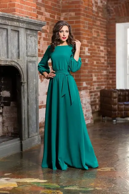 3 4 Length Dresses