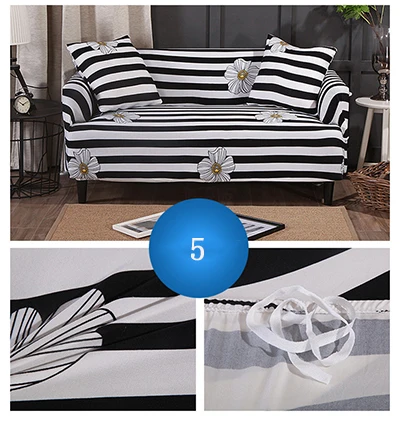 Pattern 5 WLIARLEO полиэстерное покрытие для дивана sofa slipcover эластичные в форме диван для один/двойной/три/Четыре местный диван крышка fundas диван - Цвет: Pattern 5