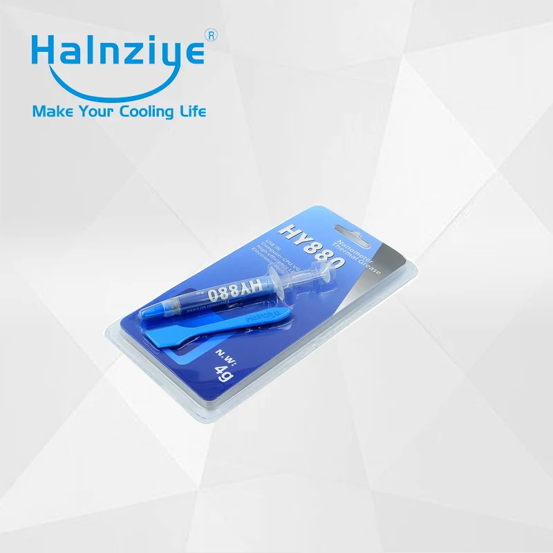 

buy silicone nano CPU thermal paste/grease/compound with 5.15W/m-K 4g blister card package