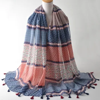 

Summer flower printe scarf,floral hijab,viscose tassel beach scarf,head wrap,shawls and scarves,muslim hijab,ponchos and capes