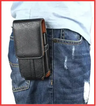 

Belt Clip Pouch Holster Case Cover Bag Mens Waist Pack for Huawei Enjoy 7 Plus BLU R1 Plus Micromax Evok Note / Evok Power