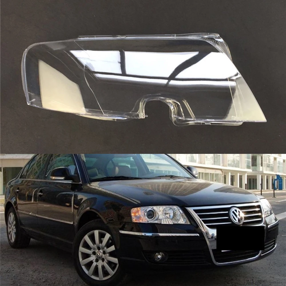 

For Volkswagen VW Passat 2005 2006 2007 Car Headlight Headlamp Clear Lens Auto Shell Cover