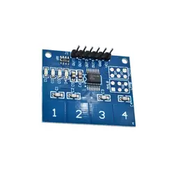 Новые 4 канала Digital Touch Сенсор емкостной переключатель модуль кнопка для Arduino TTP224