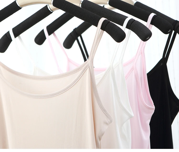 Fashion New Summer Soft Women 100% Silk Camisoles Tank Top Black White YH96 Fashion New Summer Soft Women 100% Silk Camisoles Tank Top Black White YH96