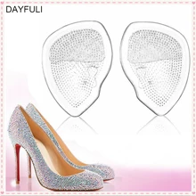 1 пара гелевые мягкие стельки Обезболивание для носка Стопы Поддержка передних ног Высокий каблук обувь нескользящая Мягкая устойчивая прокладка инструмент для ухода за ногами