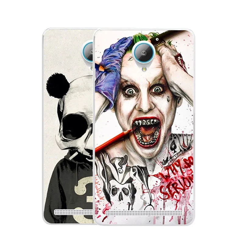 lenovo Vibe C2 Case Silicon panda Painting Soft TPU Back Cover for K10A406 Phone protect shell Capa |