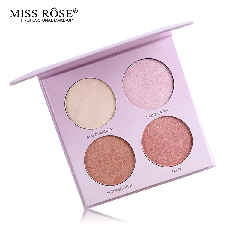 

MISS ROSE Brand Light Medium Contour Kit Bronze Glow Pressed Powder Palette shimmer Highlighter Bronzer Contouring 3D Concealer