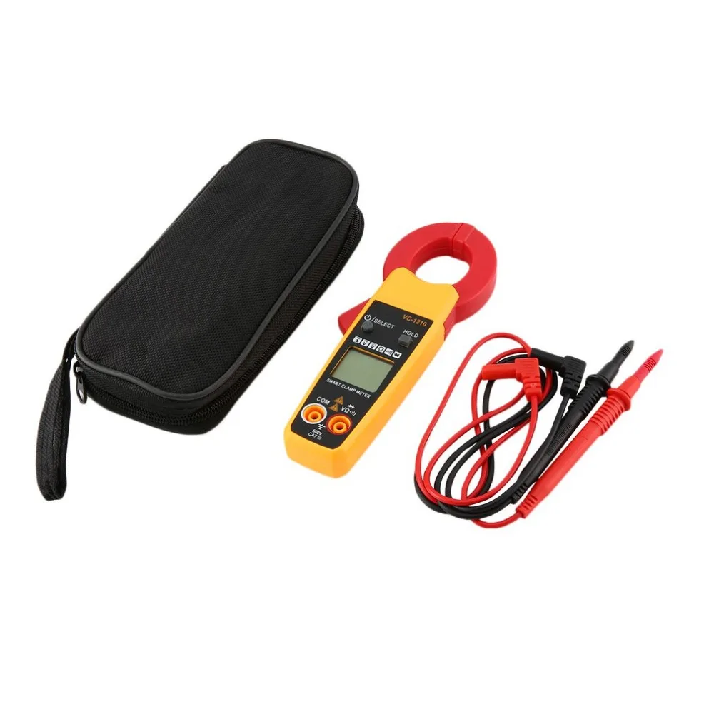 

VC-1210 Handheld Digital Clamp Meter Multimeter AC/DC Volt Ohm Diode Current Voltage Tester Resistance Ammeter Multitester