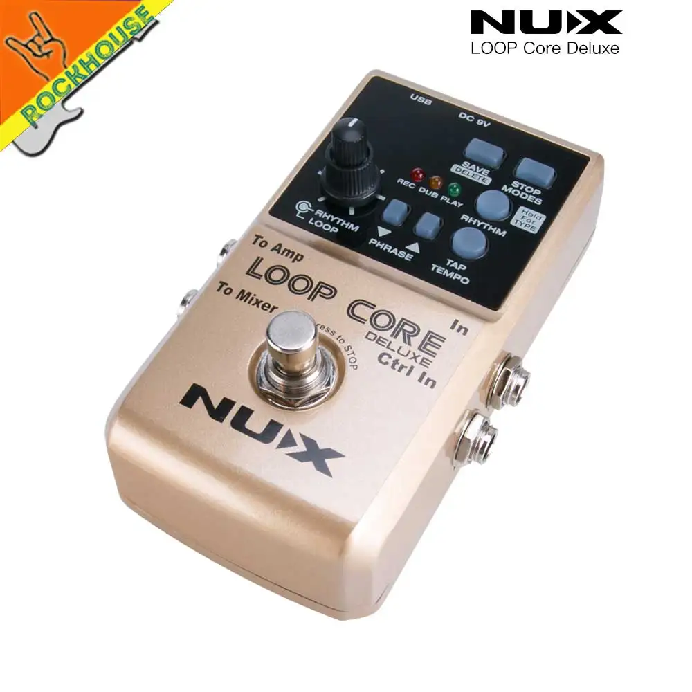 NUX Loop Core Роскошная гитара series устройство для создания педалей с 40 режимами