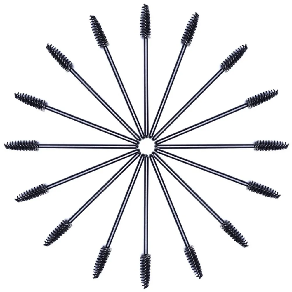 300 шт набор палочек для туши одноразовые кисти для ресниц для наращивания ресниц аппликатор для макияжа инструмент объемный черный цвет