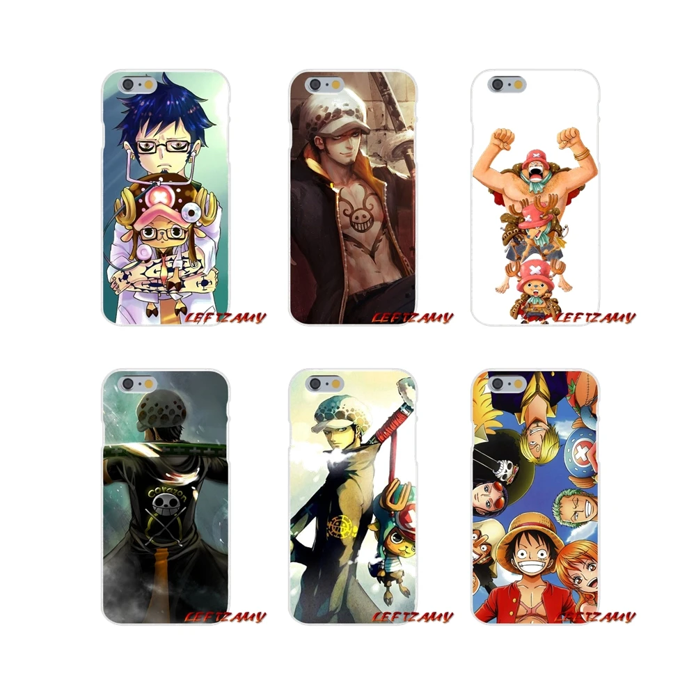 

Mobile Phone Case Covers For Samsung Galaxy S3 S4 S5 MINI S6 S7 edge S8 S9 Plus Note 2 3 4 5 8 anime One Piece luffy Law Chopper