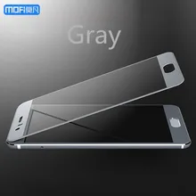 For Huawei honor 9 glass tempered glass gray MOFi for huawei honor 9 screen protector blue gold 2.5D full cover honor9 5.15″