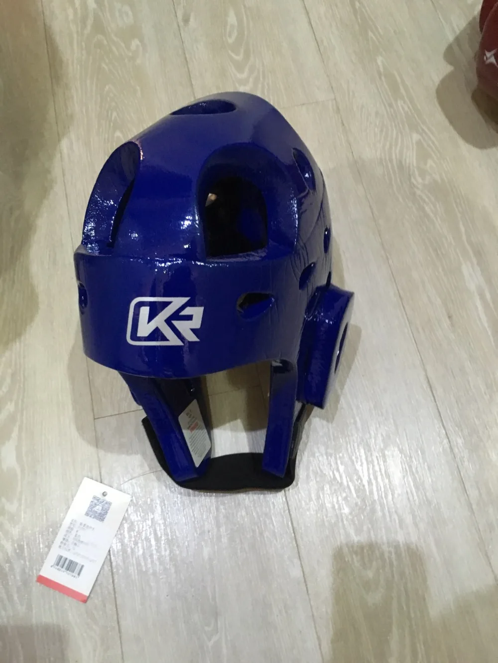 Санда Каратэ Муай Тай боксерский шлем тхэквондо шлем тренировочный шлем Защита головы для взрослых мужчин женщин синий красный