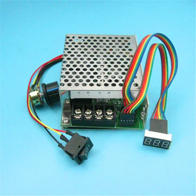 Two way Positive and Negative DC Motor Speed Controller with Digital