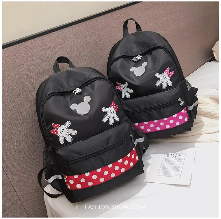 Mickey bolsa de Ombro Da Lona Estudante