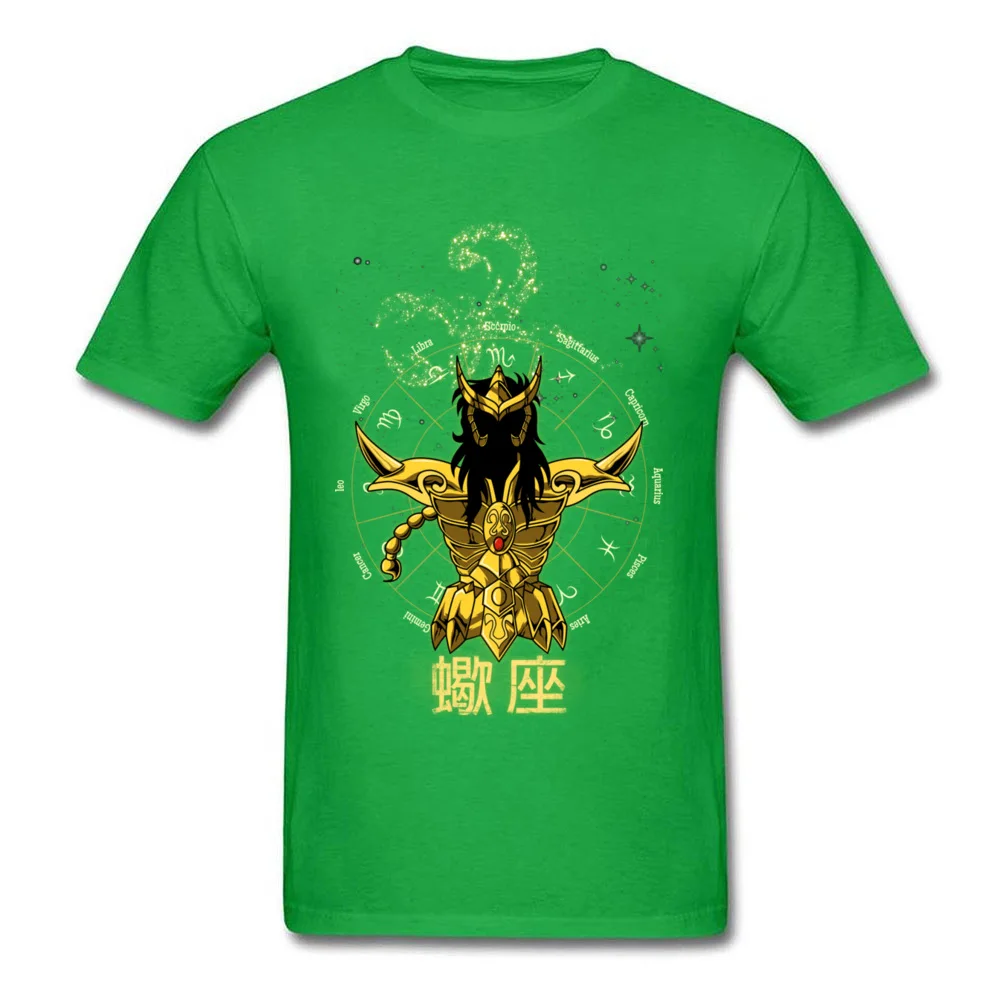 SCORPIO Tees Brand Round Neck Customized Short Sleeve All Cotton Men Top T-shirts Design Tee Shirts Wholesale SCORPIO green