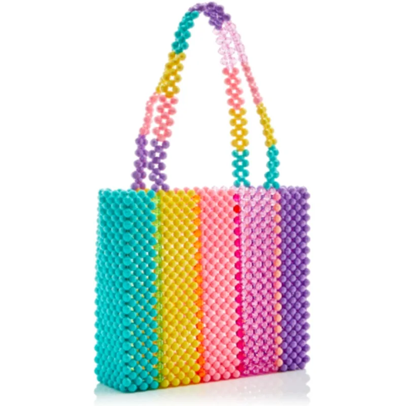 Sacs Perlée Épaule Bourse Cristal Sac Soirée Multi Femmes Luxe Mariée Parti À De Perle Diamant D'embrayage Blanc En Multicolore Main PSf8X7wq