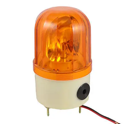 

DC 24V 10W промышленная желтая Поворотная сигнальная лампа w Buzzer Siren XWJ