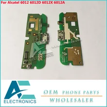 Зарядный порт для Alcatel 6012 6012D 6012X 6012A USB зарядный порт Соединительная плата гибкий кабель, аксессуары пряди