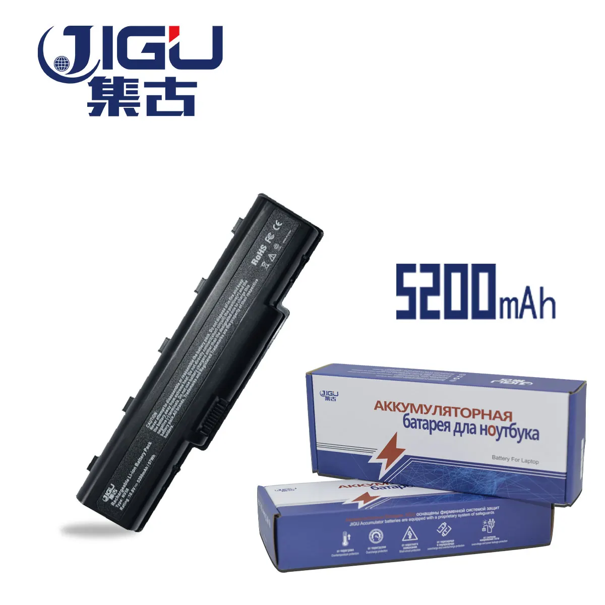 JIGU ноутбука Батарея AS09A56 AS09A70 As09a41 для acer EMachines E525 E625 E627 E630 E725 G430 G625 G627 G630 G630G G725 As09a31