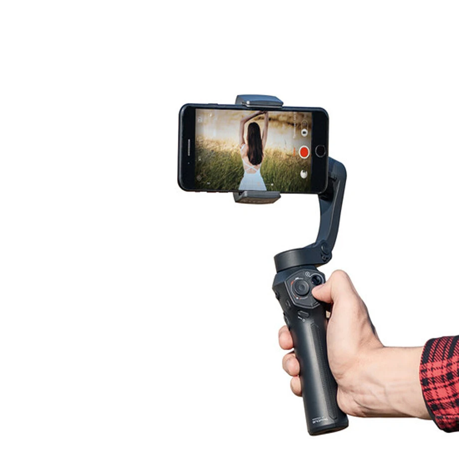 Atom 3-Axis Foldable Pocket-Sized Handheld Gimbal Selfie phone Stabilizer for iPhone Samsung GoPro&Wireless Charging PK Smooth 4-11