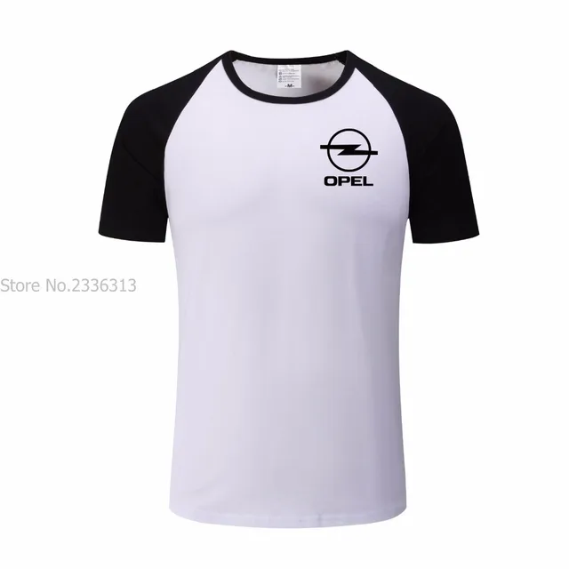 Cotton T Clothes Summer Diy Tshirts Shirt Raglan Casual Lycra Opel iPXkOZu