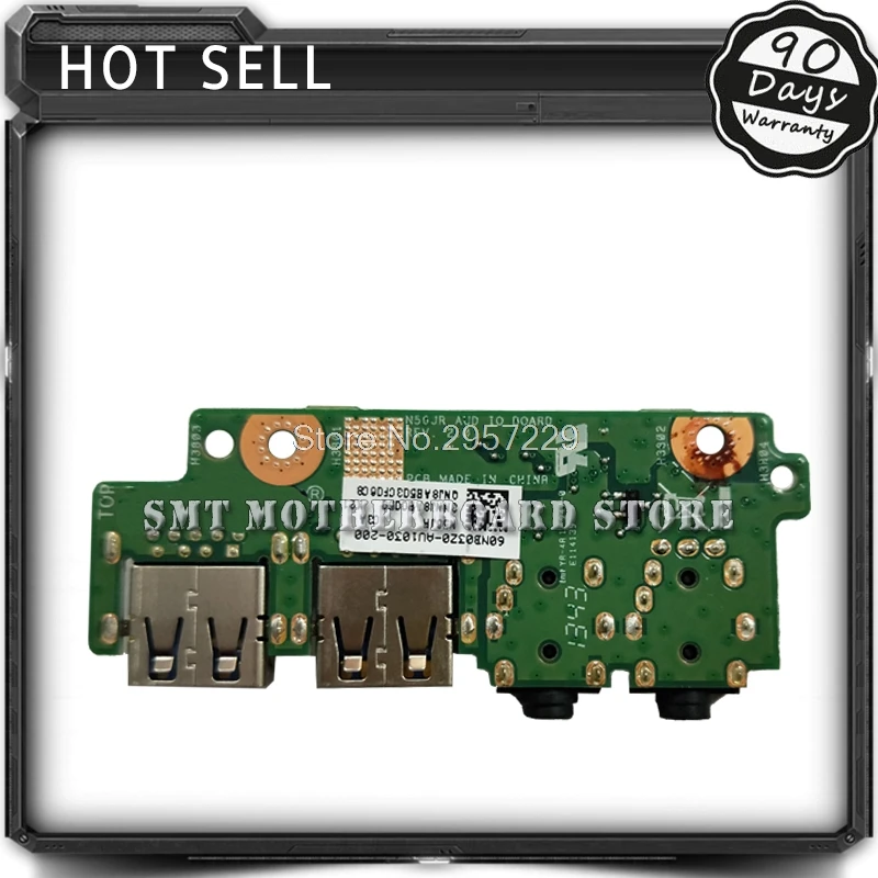 Для For Asus N56 N56V N56VJ N56VM N56VB N56VZ N56J N56JR N56JN N56JK ноутбук аудио USB IO Плата интерфейс