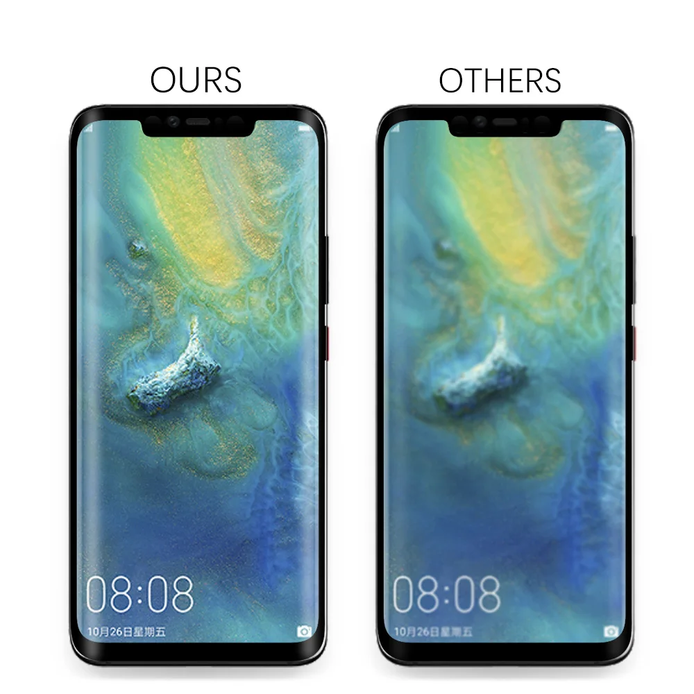 NYFundas 9H Защитное стекло для экрана Huawei Mate20 Lite Pro 3D полное покрытие закаленное