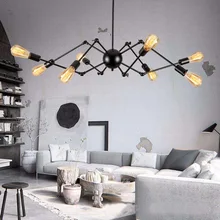 Northern Europe Creative Spider Restaurant Light Contemporary Living Room Art Clothing Store Office Branch Chandelier Lighting Northern Europe Creative Spider Restaurant Light Contemporary Living Room Art Clothing Store Office Branch Chandelier Lighting
