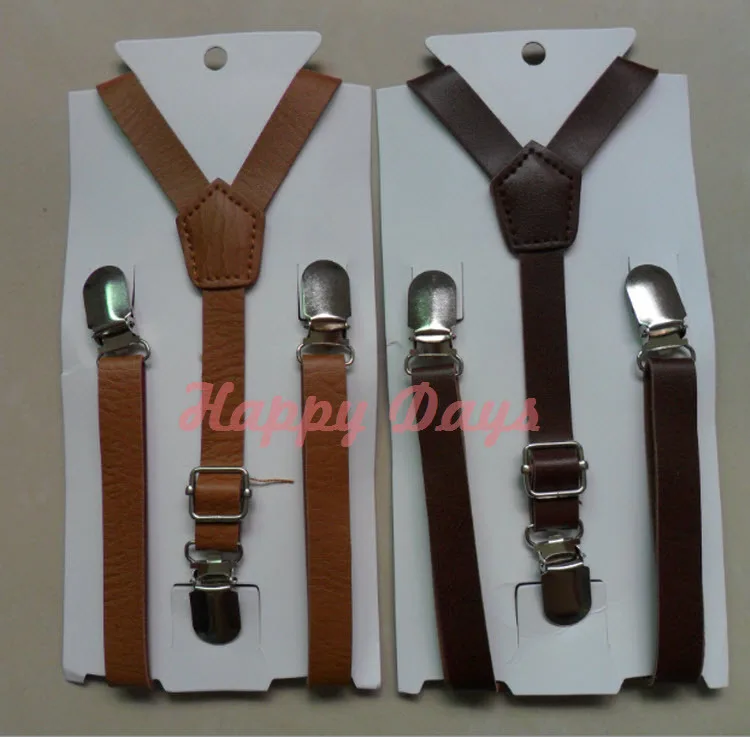Buy Fashion PU Suspender Adjustable Suspenders For