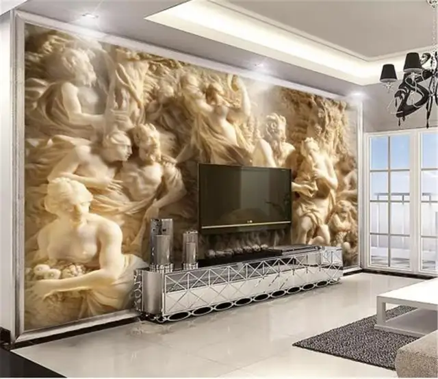 3d Wallpaper 3d Embossed Three Dimensional Greek Mythology