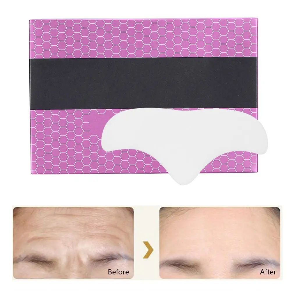 

10PCS Forehead Anti-wrinkle Stickers Frown Lines Removal Patch Pad Anti-wrinkle bags Stickers Patch Moisturizing Lifting Mask