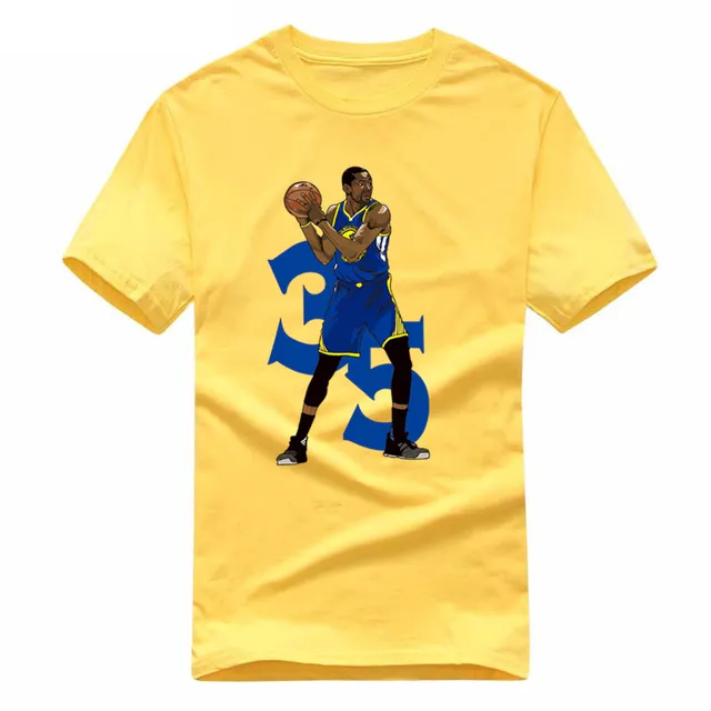 2019 Fashion Kevin Durant T Shirt Men Print KD T shirt Summer Short ...