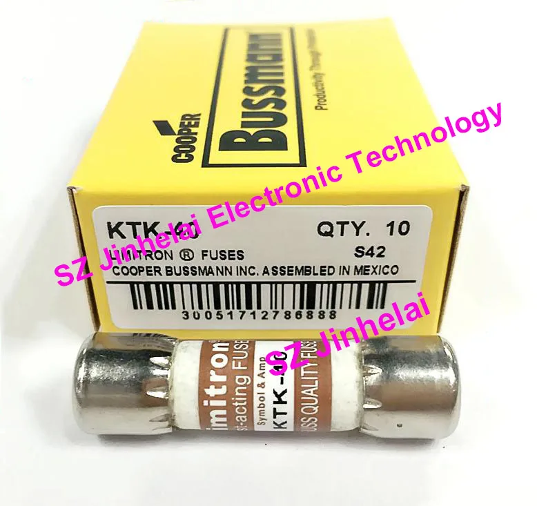

New and original KTK-7 Fast-acting Supplemental fuses 7A 600V 10*38mm