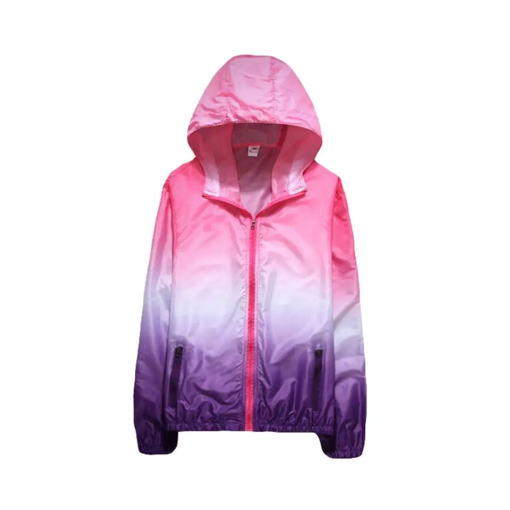 Женская одежда для спорта на открытом воздухе, дышащая женская куртка для езды на велосипеде с защитой от солнца на весну и лето - Цвет: Фиолетовый