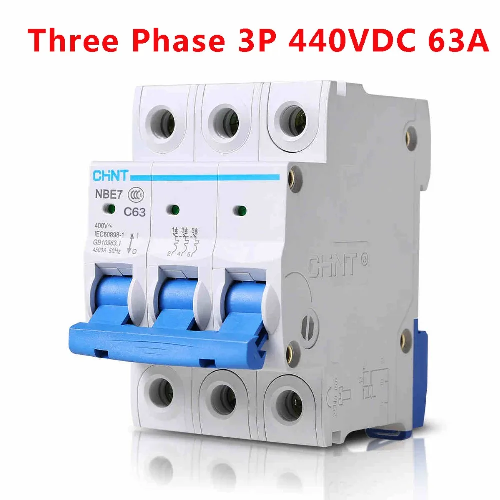 DC400V MCB Solar Circuit Breaker Solar Leistungsschalter Schutzschalter 3-63A DC400V MCB Solar Circuit Breaker Solar Leistungsschalter Schutzschalter 3-63A