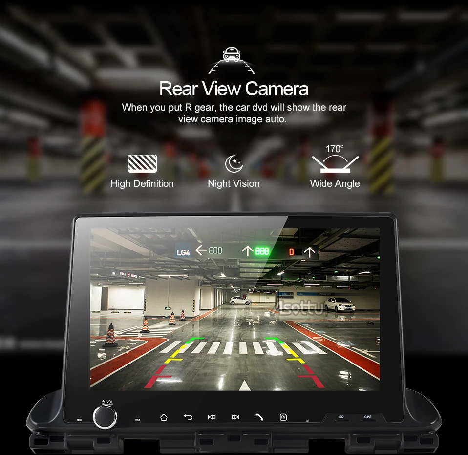 Discount Android 9.0 Octa 8 core car dvd for Kia CERATO K3 2018 2019 GPS gps navigation car multimedia player video radio player 9