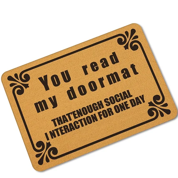 Halloween Doormats Funny Sign \ Halloween Doormats Funny Sign \