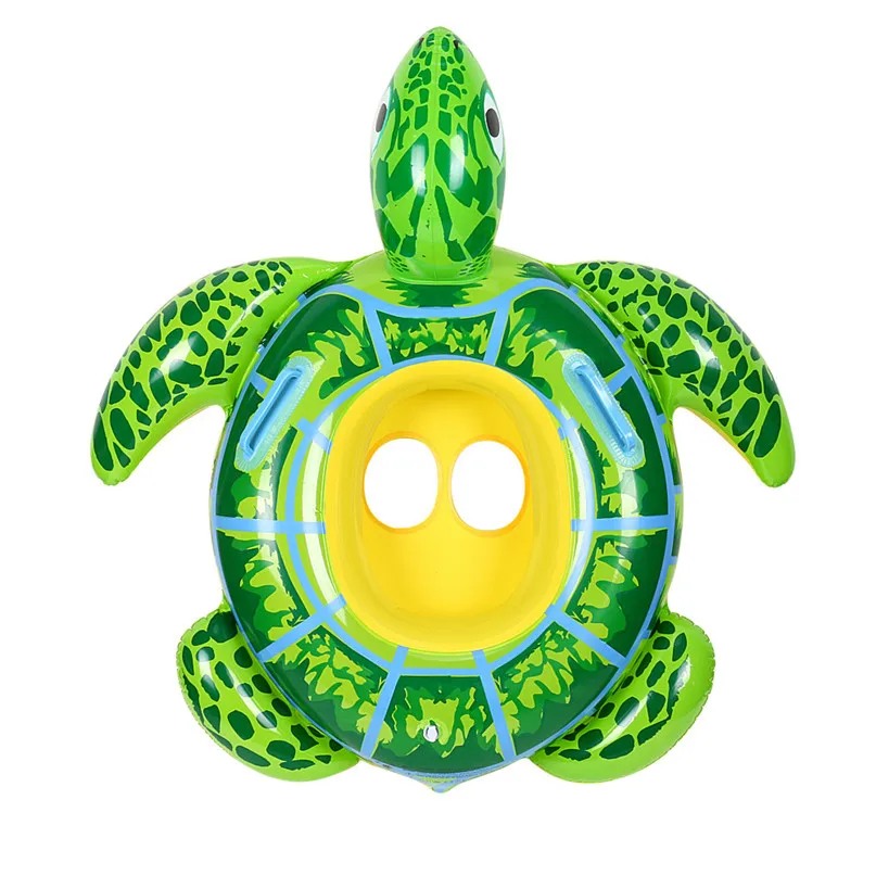 Swimming Ring  for Baby Children's Turtle Circle wimming Swim Ring Pool Infant Chair Lounge Children swimming accessories #2y17 (2)
