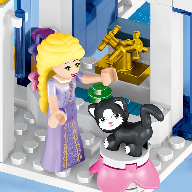 Disney Frozen Snow Queen Dream Snow Princess Elsa Ice Castle Princess Anna Girl Building Blocks Give Your Kids Birtday Gifts Disney Frozen Snow Queen Dream Snow Princess Elsa Ice Castle Princess Anna Girl Building Blocks Give Your Kids Birtday Gifts